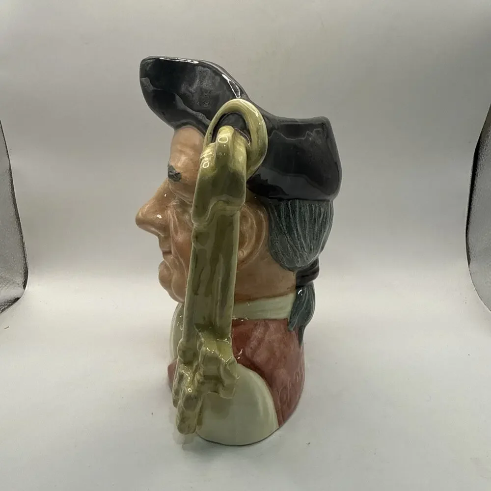 Vintage Royal Doulton 1962 Gaoler D 6570 Toby Mug Jug 7.5” *